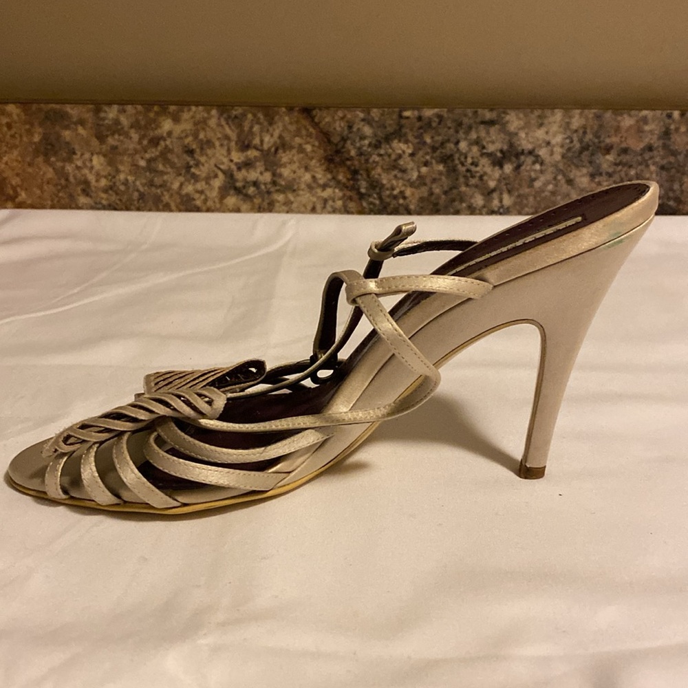 Stella McCartney strappy sandals heels size 39.5 - Picture 10 of 16